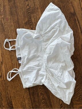 H&M White Top white - smalll